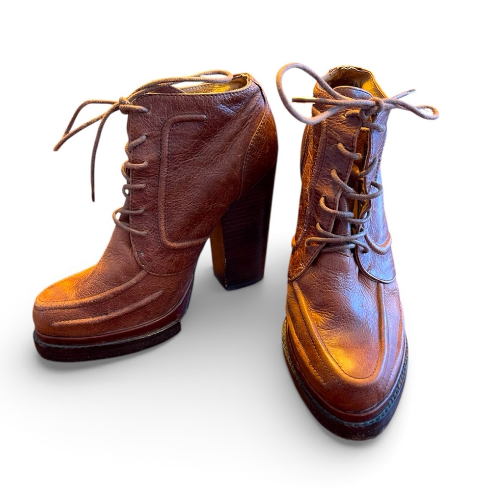 Jeffrey Campbell | Ibiza Leather Platform Laceups